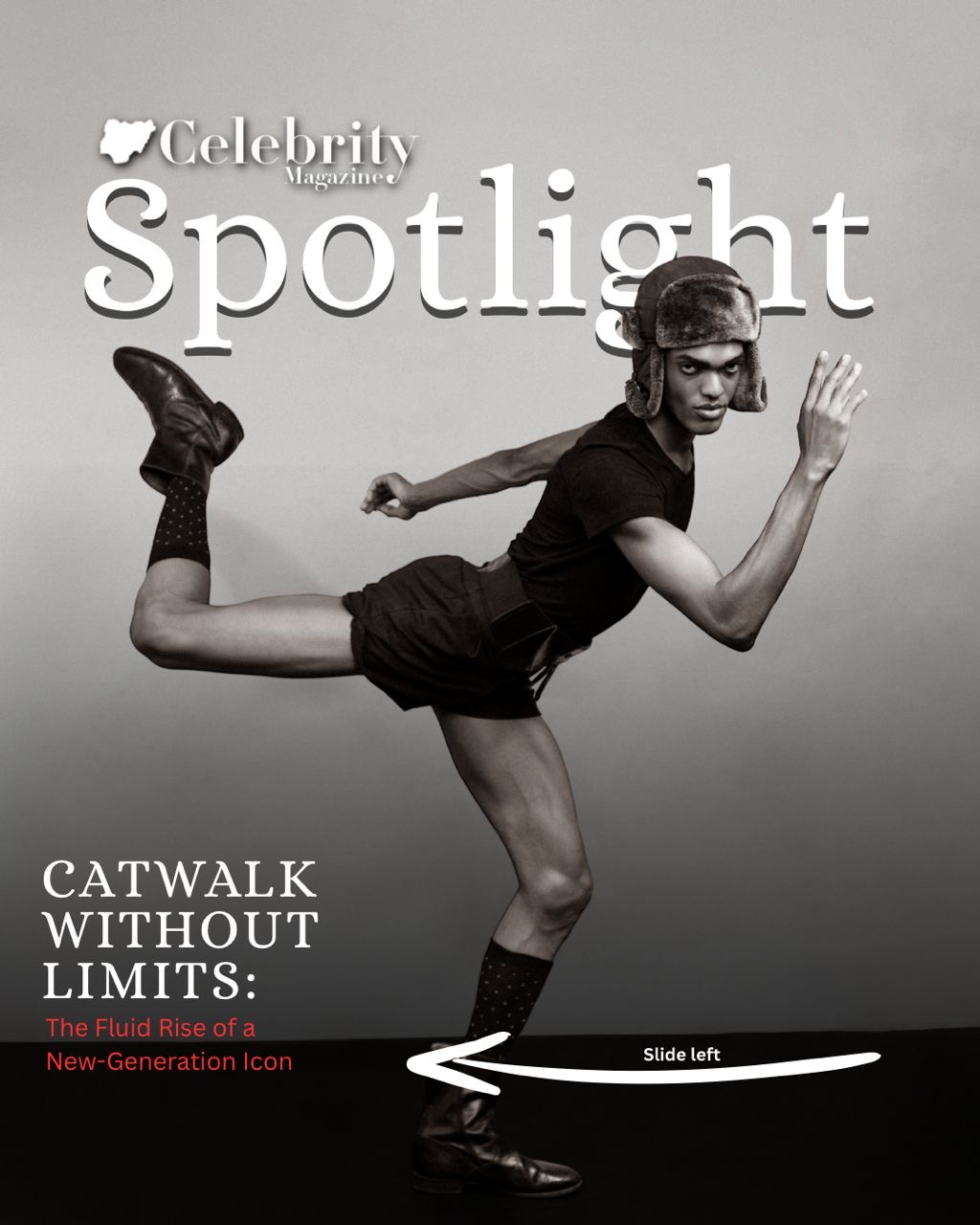 CATWALK WITHOUT LIMITS: The Fluid Rise of a New-Generation Icon